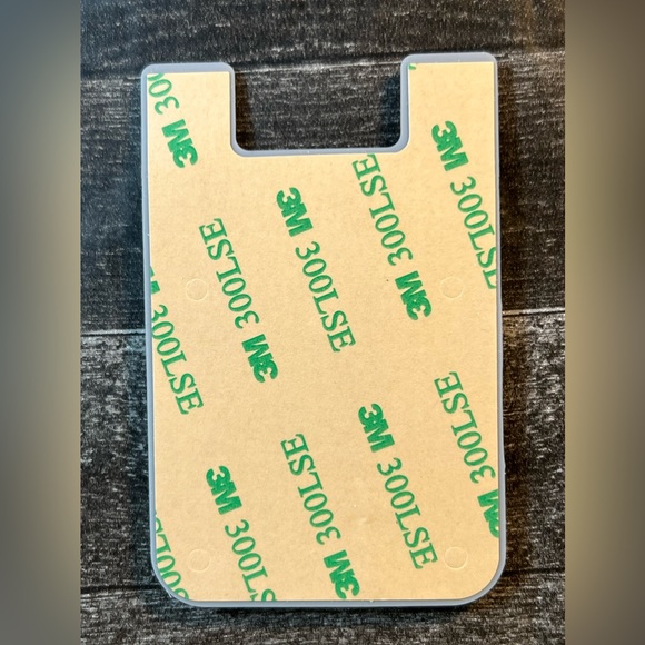 Unicorn No Regrets Silicone Phone Wallet Card Holder Silica Gel Pocket - Picture 2 of 5